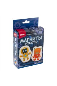 НАБОР Д/ТВОРЧ МАГНИТЫ ИЗ ГИПСА УМНЫЕ КОНСТРУКТОРЫПЗ/Г-055