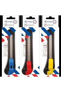 НОЖ КАНЦ 18ММ ATTOMEX АРТ.4090301 (3219)