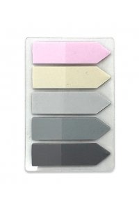 ЗАКЛАДКИ ПЛАСТИК 44*12ММ 5*20Л ПАСТЕЛЬНЫЕ СТРЕЛКИ WH-7 (0167)