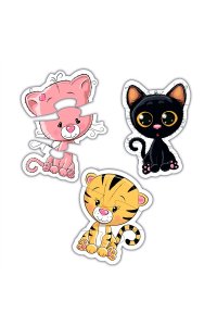 ПАЗЛЫ BABY PUZZLE КОТЯТА MAXI 5 В 1 ДРОФА АРТ.4137