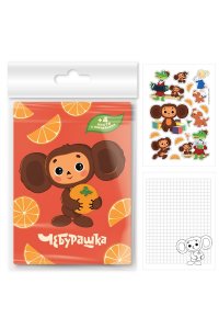 ЗАПИСН КН А6 16+4Л С НАКЛ ЧЕБУРАШКА CB5-EAC (5806)