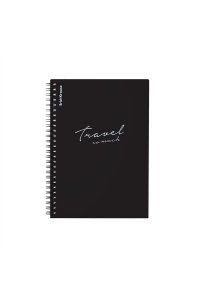 ТЕТР 80 КЛЕТ СПИРАЛЬ CLASSIC WORDS (ПЛАСТ ОБЛ) ЧЕРНЫЙ EK 59520