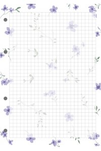 СМЕННЫЙ БЛОК Д/ТЕТР НА КОЛЬЦАХ 50Л А5 КЛЕТКА BE SMART POSY N6147 (5895)