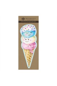 ЗАКЛАДКА ФИГУРНАЯ ВЕСЁЛЫЙ РОЖОК ФЕНИКС+ АРТ.48989