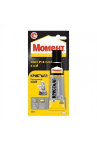 КЛЕЙ МОМЕНТ-КРИСТАЛЛ 30МЛ /ШОУ-БОКС/ HENKEL (611708) 873873/2303