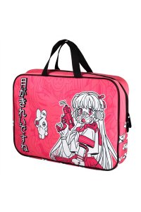 ПАПКА С РУЧКАМИ А4 34,5*26*7 СМ РОЗОВАЯ ДЕВУШКА ФЕНИКС+ 66289