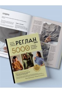 Курочкина Т. А. Мастер вязания спицами. РЕГЛАН сверху. 5000 моделей по одной формуле. Книга-конструктор трендовых плечевых изделий с идеальной посадкой