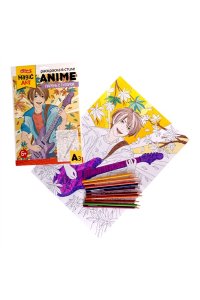 НАБОР Д/ТВОРЧ РАСКРАСКА ANIME 