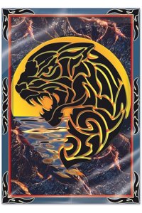 НАБОР Д/ТВОРЧ КАРТИНА ТРАЙБЛ ТАТУ ПАНТЕРА *КЛЕВЕР*АРТ.АС 44-352