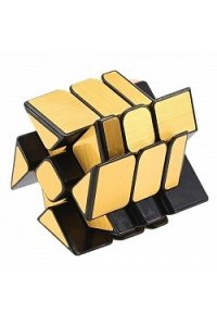 ИГРА ГОЛОВОЛОМКА ЗЕРКАЛЬНЫЙ КУБИК КОЛЕСО ЗОЛОТО АРТ.581-5.7H (3010)