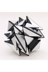 ИГРА ГОЛОВОЛОМКА ЗЕРКАЛЬНЫЙ КУБИК ТРАНСФОРМЕР СЕРЕБРО АРТ.581-5.7R (3041)