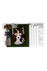 НАБОР Д/ТВОРЧ КАРТИНА ИЗ ПАЙЕТОК СОБАКААРТ.АП-053