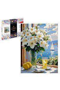АЛМАЗНАЯ МОЗАИКА 30*40 БУКЕТ ЛИЛИЙ АРТ.70848 (1007)