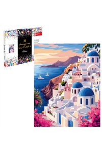 АЛМАЗНАЯМОЗАИКА 40*50 САНТОРИНИ АРТ.70859