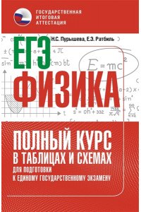 Пурышева Н.С., Ратбиль Е.Э. ЕГЭ. Физика. Полный курс в таблицах и схемах для подготовки к ЕГЭ