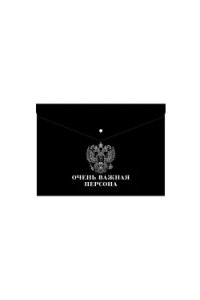 ПАПКА КОНВЕРТ НА КНОПКЕ А5 170*240 КОКОС ГЕРБ 240327