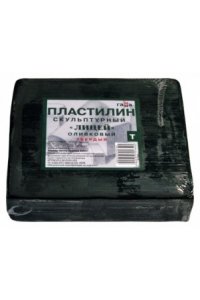 ПЛАСТИЛИН СКУЛЬПТУРНЫЙ ОЛИВКОВЫЙ (ТВЕРДЫЙ) 500Г 
