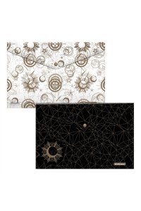 ПАПКА КОНВЕРТ НА КНОПКЕ А4 MAGIC SKY В АСС EK 54043