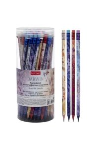 КАРАНДАШ Ч/Г С ЛАСТ ХАТБЕР HB DARWINВ АСС BL_093398 (4983)