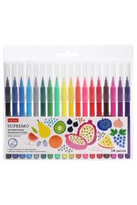 ФЛОМАСТЕРЫ 18 ЦВ МИНИКИСТЬ ХАТБЕР SUPREMO /ЕВРОПОДВЕС/ FP_087565 (4029)