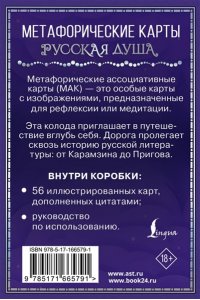 Сныть С. Русская душа. Метафорические карты для любителей книжной классики