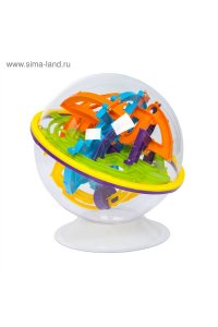 ИГРУШКА ШАР-ЛАБИРИНТ ЛАБИРИНТУС (158 ШАГОВ)/ПАКЕТ/ СИМА-ЛЕНД АРТ.4065149