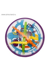 ИГРУШКА ШАР-ЛАБИРИНТ ЛАБИРИНТУС (158 ШАГОВ)/ПАКЕТ/ СИМА-ЛЕНД АРТ.4065149