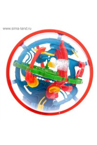 ИГРУШКА ШАР-ЛАБИРИНТ ЛАБИРИНТУС(100 ШАГОВ)СИМА-ЛЕНД АРТ.5095812
