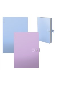 ПАПКА-КАРТОТЕКА А4 4 ОТД MATT PASTEL BLOOM В АСС EK 65434