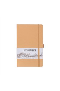 СКЕТЧБУК SKETCHMARKER 80Л 13*21СМ КАПУЧИНО АРТ.23147303SM (9208)