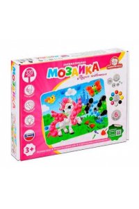 НАСТ ИГРА ЗАНИМАТЕЛЬНАЯ МОЗАИКА МИЛЫЕ ЖИВОТНЫЕ (320 ФИШЕК)АРТ. 1603