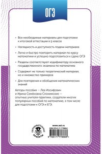 Слонимский Л.И., Слонимская И.С. ОГЭ. Математика в инфографике