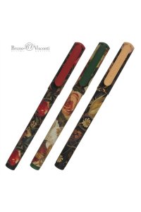 РУЧКА ШАР СИН DREAMWRITE FLORA BLACK NIGHT 0.7ММ /КАРТОН ТУБА/ *BV* В АСС 20-0264/14 (0441)