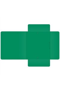 ПАПКА НА РЕЗИН А4 BERLINGO SOFT TOUCH 600МКМ ЗЕЛЕНАЯ FB4_A4983 (2967)