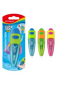 КОРРЕКТ ЛЕНТА 5ММ*6М KEYROAD ВЫДВИЖНАЯ /БЛИСТЕР/ В АСС KR972101