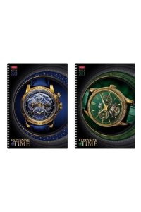 ТЕТР 80 КЛЕТ А4 ХАТБЕР СПИРАЛЬ ПЕРФОРАЦ 3D ФОЛЬГА TIME 80Т4ЛОФВ1ГР (4540)