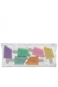 НАБОР МАРКЕРОВ ТЕКСТОВ 6ШТ ЭСКИМО (МИНИ 6 СМ) CJ-190/СТ85/ДД-80/CZ-21 (5354)