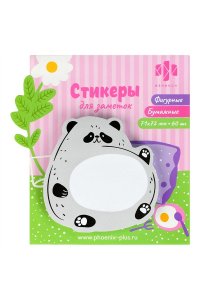 БЛОК Д/ЗАПИСЕЙ ФИГУРН 71Х72 ММ, 60 ШТ ПАНДА ФЕНИКС+ 65166