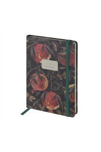 ЗАПИСН КН 100Л А5 BRUNO VISCONTI MEGAPOLIS JOURNAL НА РЕЗИНКЕ FLORA.ГРАНАТ 3-479/12 (2846)