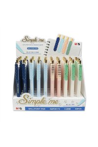 РУЧКА АВТ ШАР СИН M&G 0,5 ММ SIMPLE ME В АСС ABP201742205F4C (7380)