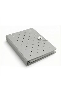 БЛОКНОТ-КОНСТРУКТОР НА КОЛЬЦАХ А5, 80Л (КЛИК) ПЛАТИНОВЫЙ БККП80501