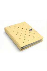 БЛОКНОТ-КОНСТРУКТОР НА КОЛЬЦАХ А5, 80Л (КЛИК) СЛИВОЧНЫЙ БККП80505