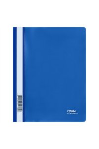 ПАПКА СКОРОСШ ПЛАСТ А5 СТАММ СИНЯЯ АРТ.ММ-31308 (3086)