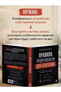 Бужан В.А. Правила продуктивности для невротика. Инструкция по выживанию в современном мире для тревожных, прокрастинаторов и тех, кто просто устал и запутался