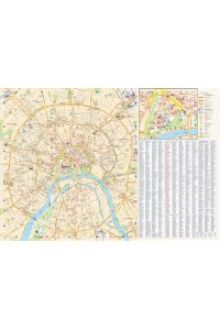 . Москва. Центр. Туристическая карта