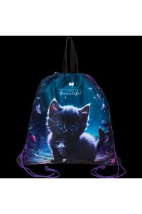 СУМКА Д/СМЕННОЙ ОБУВИ DEVENTE 38*43 BEAUTIFUL CAT АРТ.7040507 (0782)