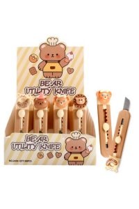 НОЖ КАНЦ 9ММ BEAR КОКОС В АСС 261339 (3135)