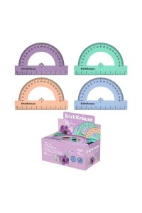 ТРАНСПОРТИР 10 СМ 180° PASTEL BLOOM /ЕВРОПОДВЕС/ В АСС EK 61846