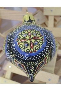 ЕЛОЧНОЕ УКРАШЕНИЕ – ЛУКОВИЦА 10Х7,5 СМ 300