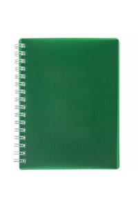 ЗАПИСН КН 80Л А6 ХАТБЕР СПИРАЛЬ ПЛАСТИК VELVETЗЕЛЕНАЯ 80ЗК6ГРВ1_01607 (2532)